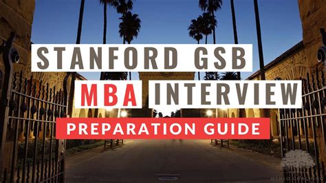 Stanford Interview Overview