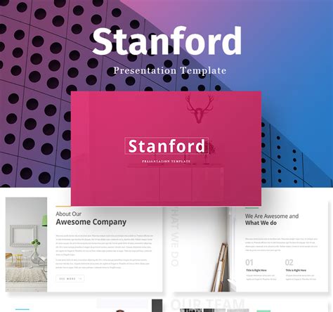 Stanford Powerpoint Template