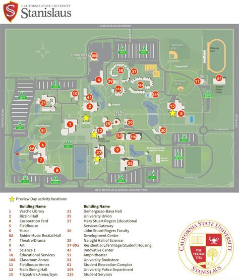 Stanislaus State Campus Map: A Comprehensive Guide to Navigating the University