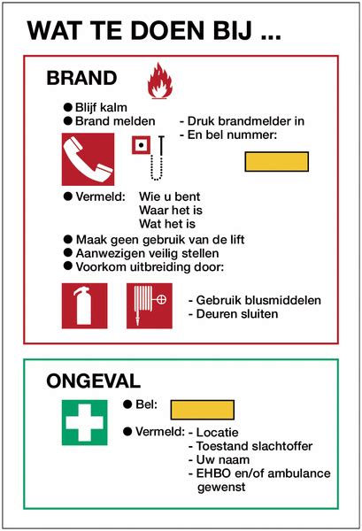 Stappenplan: Wat te doen bij een noodsituatie