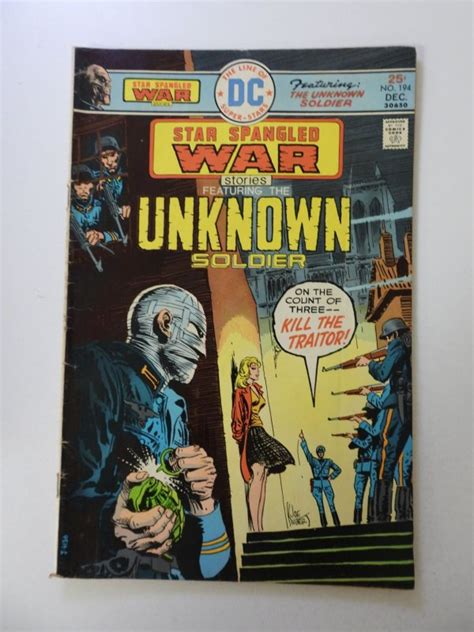 Star Spangled War Stories Featuring the Unknown Soldier 194 DC Comic 1975 Reader