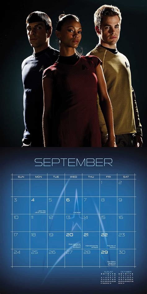 Star Trek Beyond 2017 Calendar Kindle Editon
