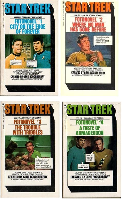 Star Trek Fotonovels Volumes 1 2 3 4 PDF