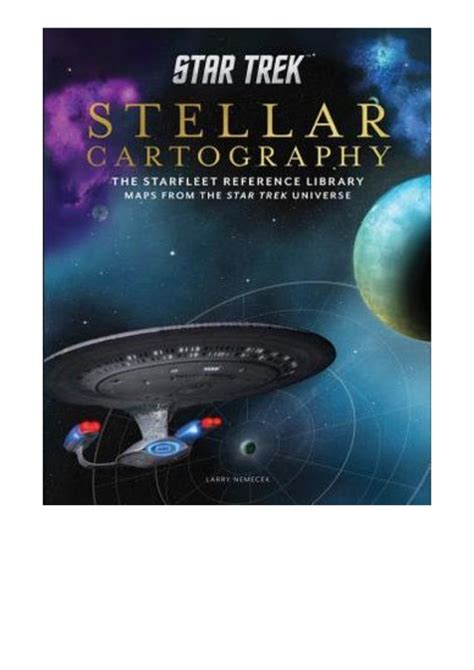 Star Trek Stellar Cartography The Starfleet Reference Library Reader