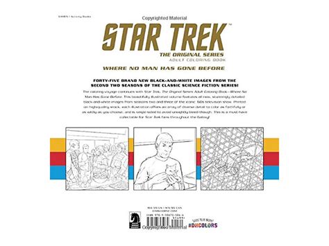 Star Trek The Original Series Adult Coloring Book PDF