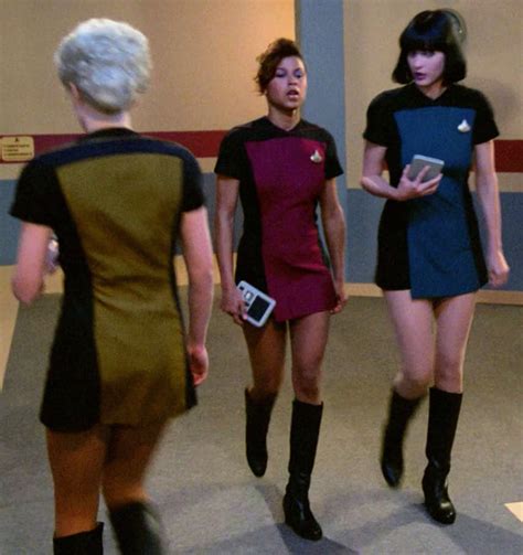 Star Trek skirt uniform