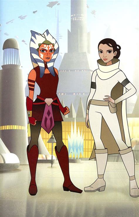 Star Wars Adventures Forces of Destiny—Ahsoka and Padme Kindle Editon