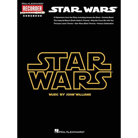 Star Wars Hal Leonard Recorder Songbook Kindle Editon