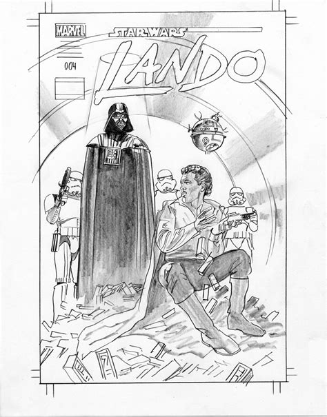 Star Wars Lando 1 Newbury Comics Variant Cover Doc