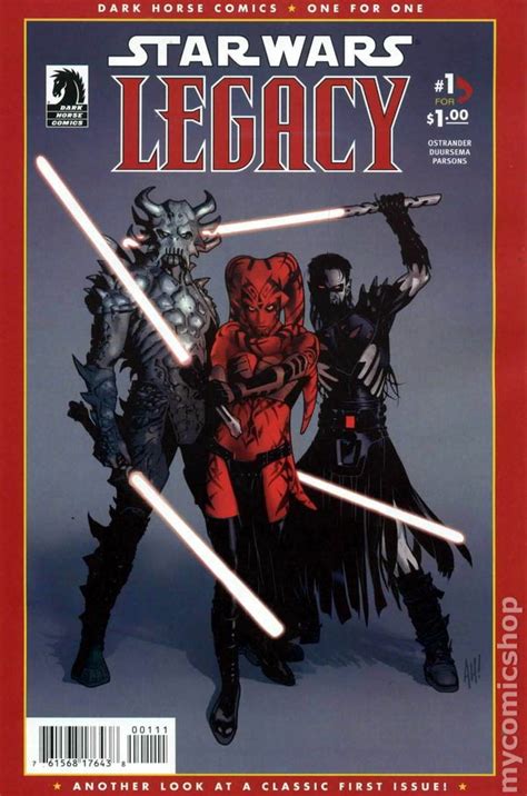 Star Wars Legacy 1 Dark Horse 1 for 1 Variant Kindle Editon