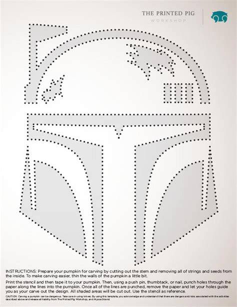 Star Wars Pumpkin Carving Patterns Printable