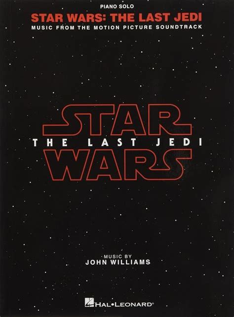 Star Wars The Last Jedi Music from the Motion Picture Soundtrack PDF