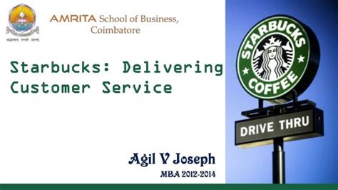 Starbucks Delivering Customer Service Case Solution Doc