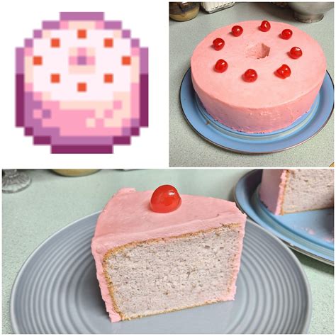 Stardew Pink Cake: