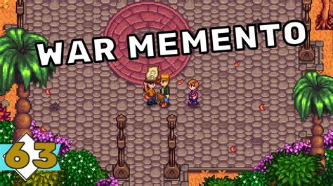 Stardew Valley: War Memento - A Relic of a Forgotten Conflict