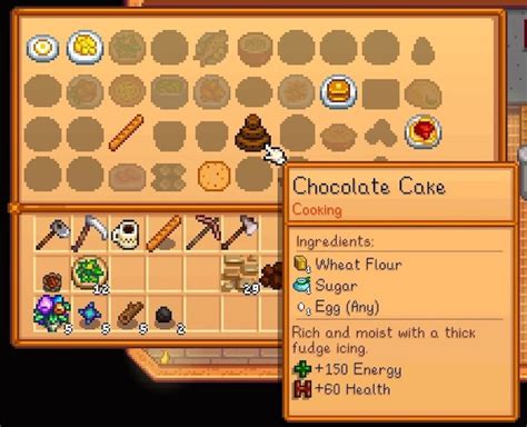 Stardew Valley Chocolate Cake: A Taste of Paradise