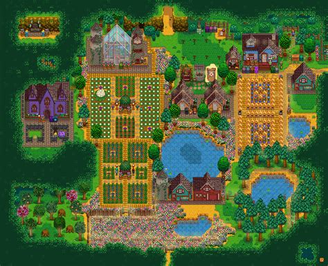 Stardew Valley Forest Farm Layout Planner: Transform Your Wilderness into a Thriving Sanctuary