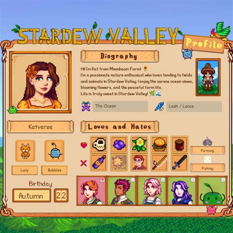 Stardew Valley Profile Maker: Personalize Your Gameplay to the Next Level