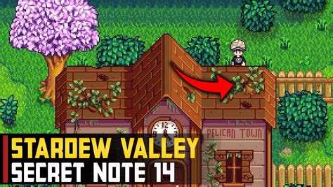 Stardew Valley Secret Note 14: The Key to Uncovering Hidden Treasures