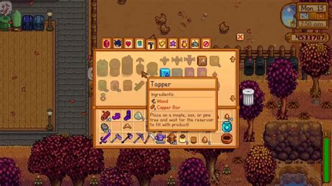 Stardew Valley Tapper: 1001 Tips to Maximize Profits