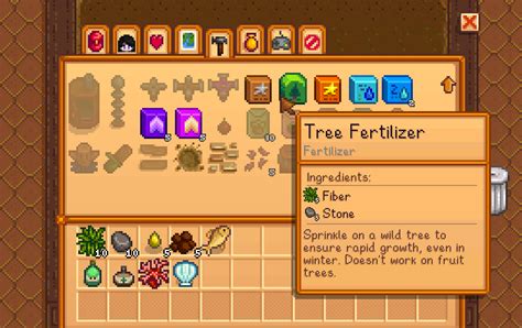 Stardew Valley Tree Fertilizer: 10,000+ Character Guide