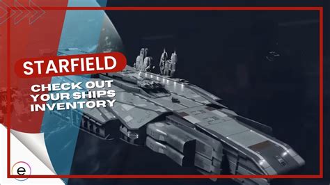 Starfield: Check Out Ships Inventory