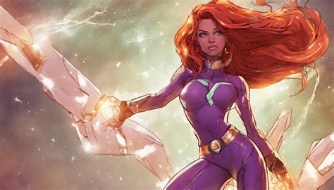 Starfire: The Fiery Titan's Cosmic Journey