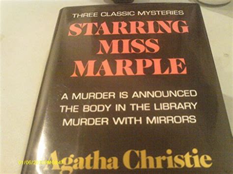 Starring Miss Marple Including a Murder is Announced the Body in the Library Murder with Mirrors Kindle Editon