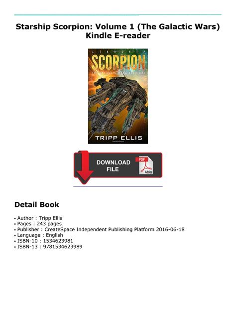 Starship Scorpion The Galactic Wars Volume 1 Doc