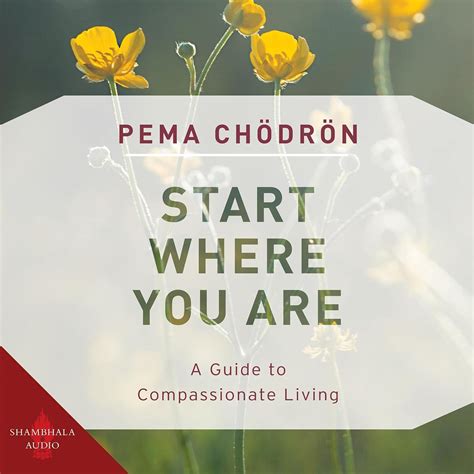 Start Where You Are A Guide to Compassionate Living Epub