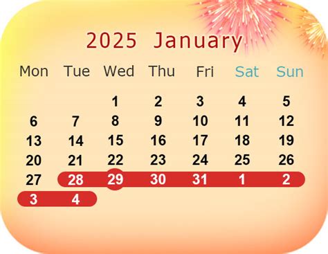 Start Work Date for CNY 2025: Everything You Need to Know