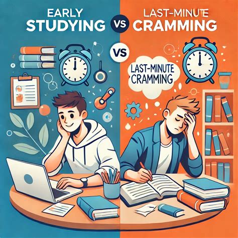 Start studying early: