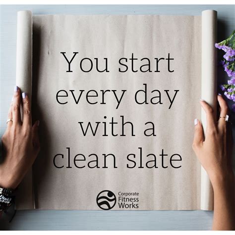 Start with a clean slate.