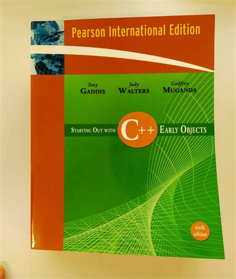 Starting Out with C Early Objects 6th Edition PDF