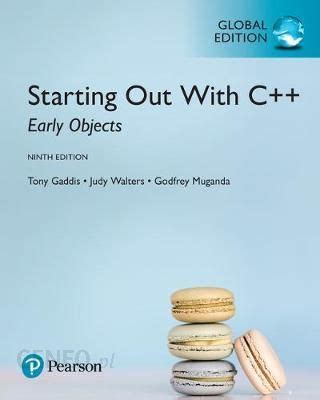 Starting Out with C Early Objects plus MyProgrammingLab with Pearson eText Access Card Package 8th Edition Epub