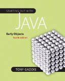 Starting Out with Java Early Objects 4th Edition Gaddis Series Reader