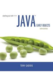 Starting Out with Java Early Objects 6th Edition Doc