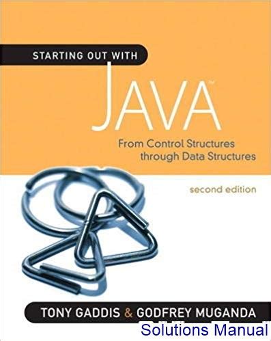 Starting Out with Java From Control Structures through Data Structures 2nd Edition Gaddis Series Epub