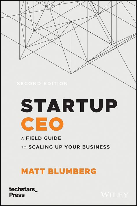 Startup CEO A Field Guide to Scaling up Your Business Epub