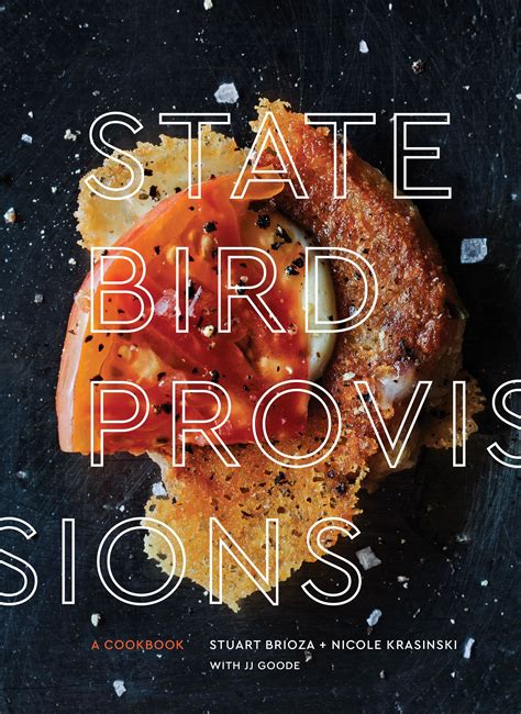 State Bird Provisions A Cookbook Reader