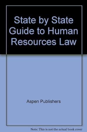 State By State Guide To Human Resources Law Kindle Editon