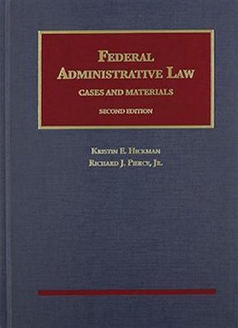 State and Federal Administrative Law - Cases and Materials Doc