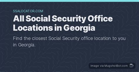 State of Georgia Social Security Office: Everything You Need to Know