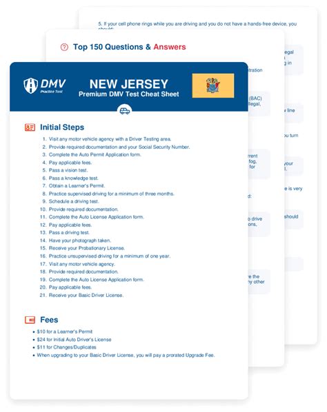 State of New Jersey DMV: 10,000+ Facts You Need to Know