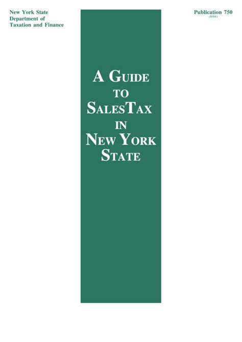 State of New York Department of Taxation and Finance: A Comprehensive Guide