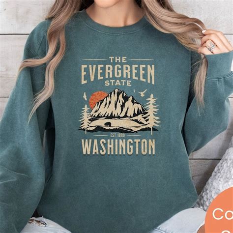 State of Washington Sweatshirt: The Epitome of Comfort and Style for the Evergreen State