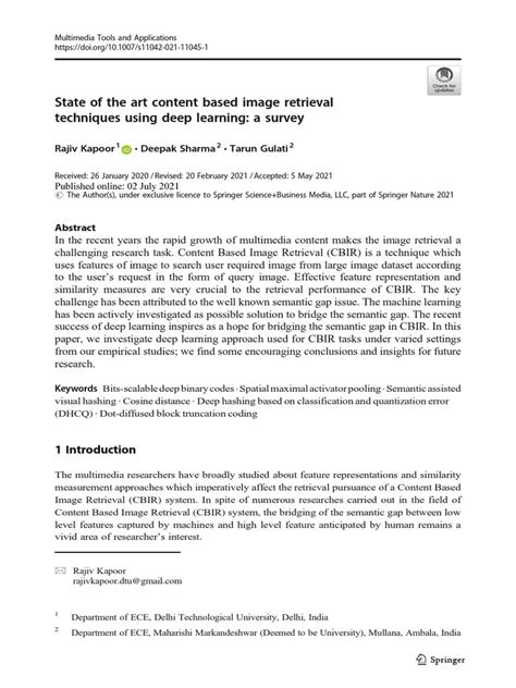 State-of-the-Art in Content-Based Image and Video Retrieval 1st Edition Reader