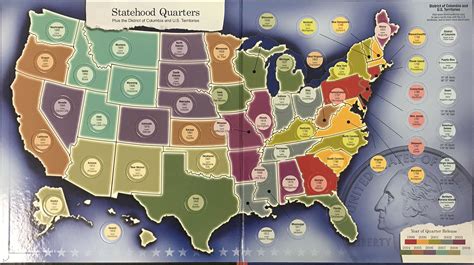 Statehood Quarters Map Epub