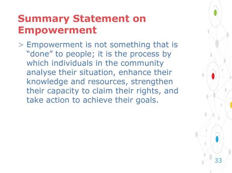 Statement of Empowerment: