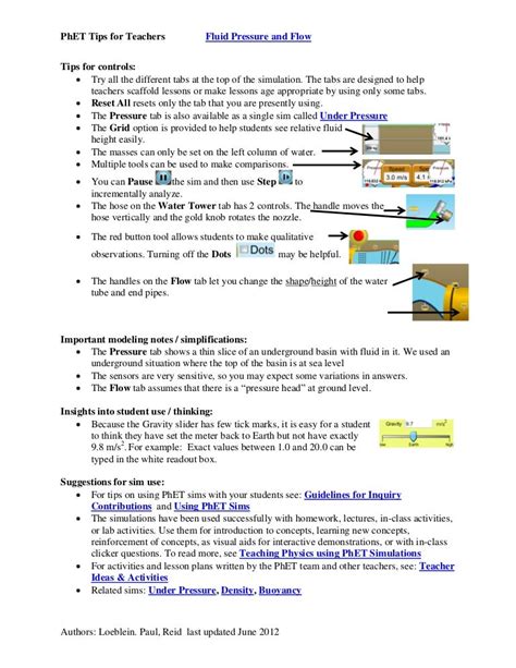 Static Fluid Pressure And Flow Answers Doc